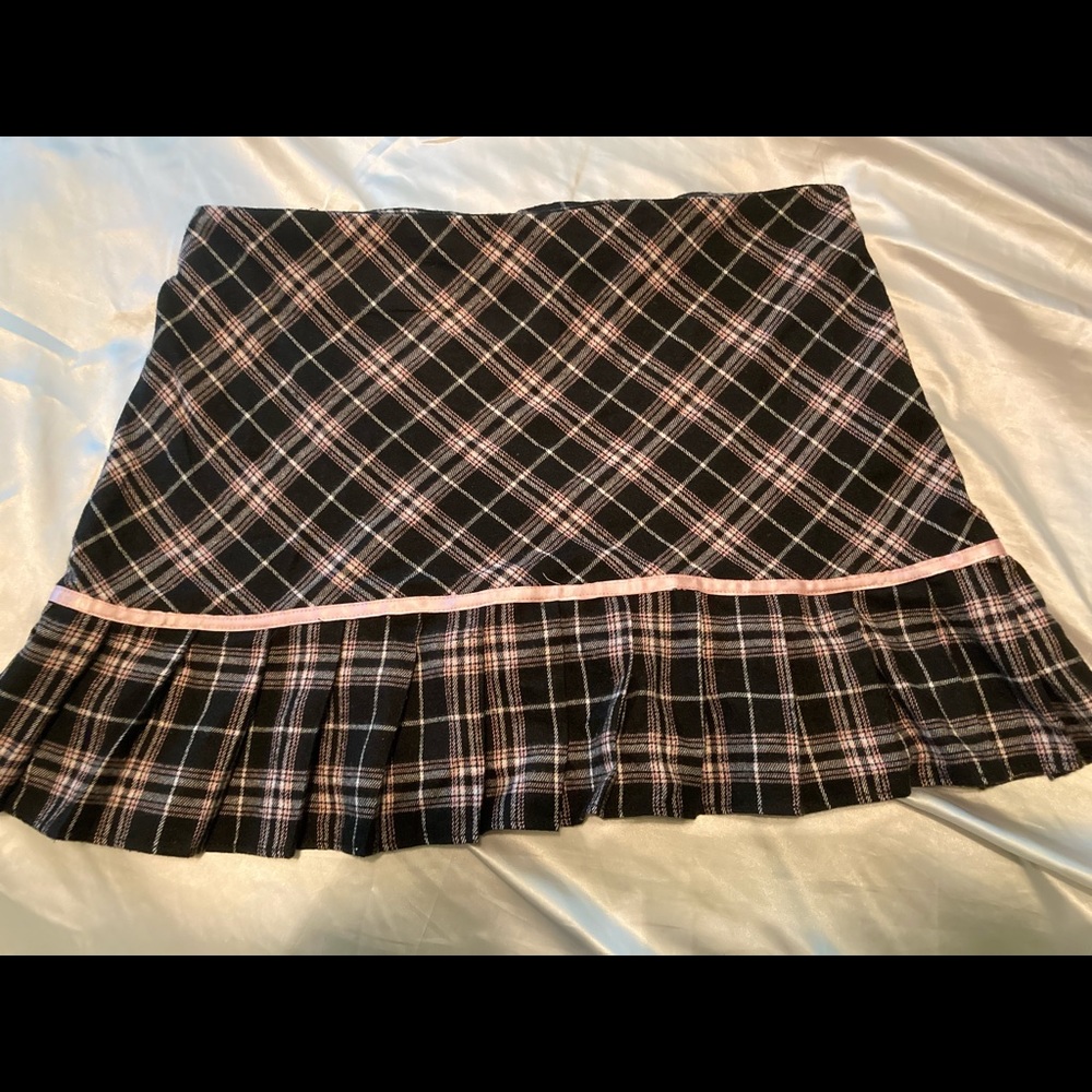 Super Cute Plaid School Girl Skirt